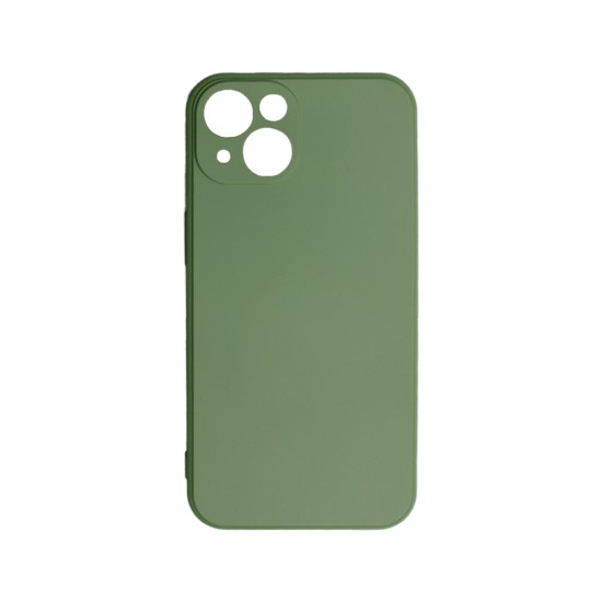 Capa de Silicone Mole para Apple iPhone 13 Verde